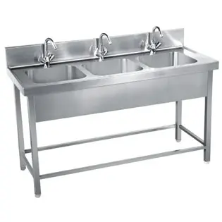 used three sink unit